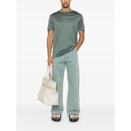 Emporio Armani EMPORIO ARMANI Men Straight Pants AF13908 EM001247 U9170 GREEN Size US 30 / EU 46 - 5 Thumbnail