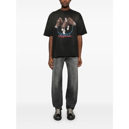 Amiri AMIRI Men T-Shirts AMJYTE1130 BLACK Black Size US M / EU 48-50 / 2 - 4 Thumbnail