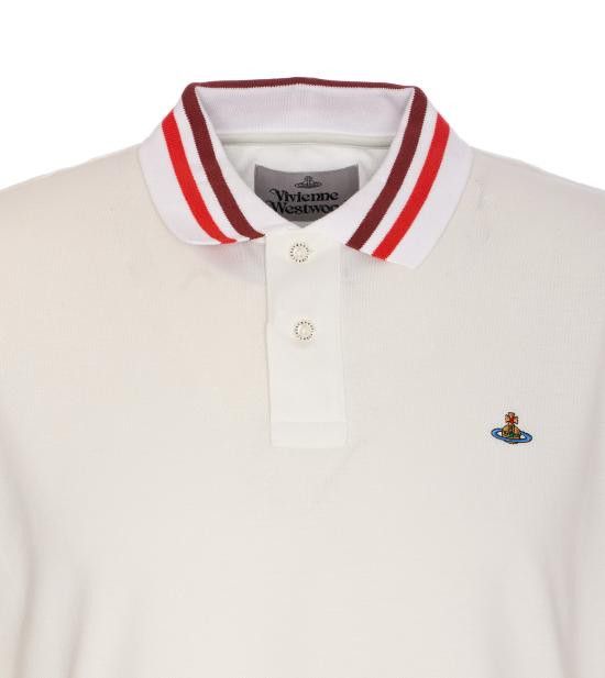 Vivienne Westwood VIVIENNE WESTWOOD Men Polo Shirts 2H01000I J0009A401 White Size US L / EU 52-54 / 3 - 4 Thumbnail