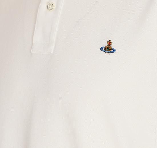 Vivienne Westwood VIVIENNE WESTWOOD Men Polo Shirts 2H01000I J0009A401 White Size US XL / EU 56 / 4 - 3 Thumbnail