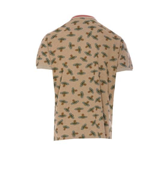 Vivienne Westwood VIVIENNE WESTWOOD Men Polo Shirts 2H01000I J008UC302 Beige Size US L / EU 52-54 / 3 - 2 Thumbnail