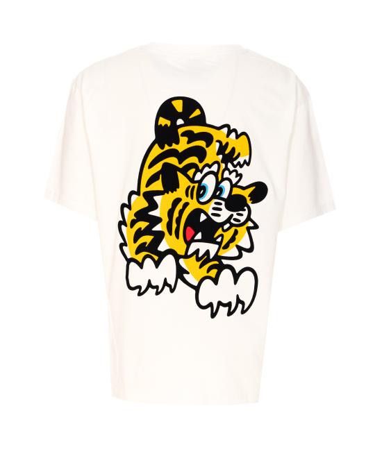 Kenzo KENZO Men T-Shirts FF55TS5474SG 02 White Size US L / EU 52-54 / 3 - 2 Thumbnail