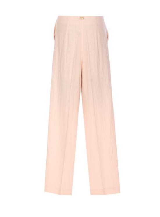 TWINSET TWINSET Women Straight Pants 251TP2165 00178 Pink Size 26" / US 2 / IT 38 - 2 Thumbnail