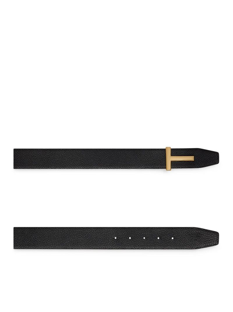 Tom Ford Ridge T leather belt Size ONE SIZE - 4 Thumbnail