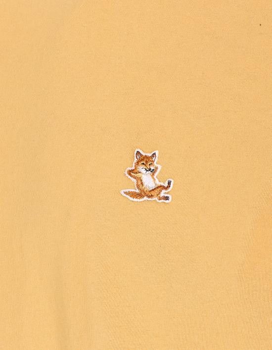 Maison Kitsune MAISON KITSUNE Men T-Shirts LM00110KJ0008 0116 Yellow Size US XL / EU 56 / 4 - 3 Thumbnail