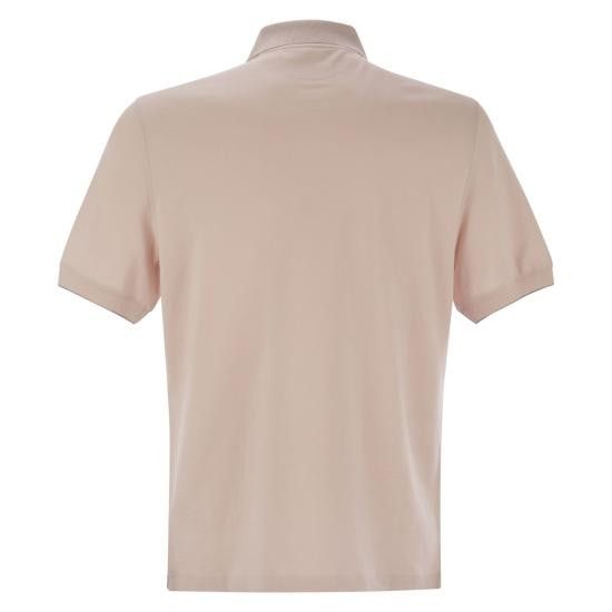 Brunello Cucinelli BRUNELLO CUCINELLI Men Polo Shirts ME8548788 LIGHT PINK Size US XL / EU 56 / 4 - 2 Thumbnail
