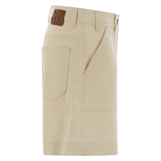 Moncler MONCLER Women Shorts & Burmudas K10932B00003 BEIGE Size 26" / US 2 / IT 38 - 3 Thumbnail