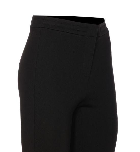 Patrizia Pepe PATRIZIA PEPE Women Straight Pants 8P0673 A025K103 Black Size 28" / US 6 / IT 42 - 4 Thumbnail