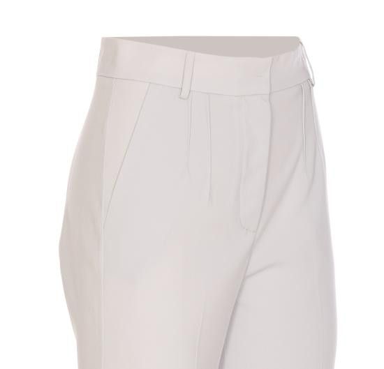 Patrizia Pepe PATRIZIA PEPE Women Straight Pants 8P0677 A6F5S702 White Size 28" / US 6 / IT 42 - 4 Thumbnail