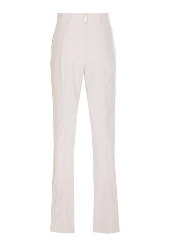 Patrizia Pepe PATRIZIA PEPE Women Straight Pants 8P0677 A6F5S702 White Size 30" / US 8 / IT 44 - 2 Thumbnail