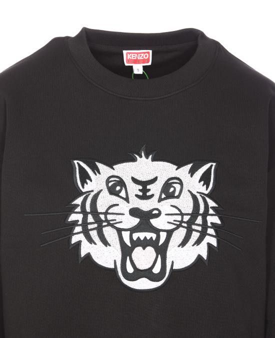 Kenzo KENZO Women Sweater FF52SW1914MF 99J Black Size S / US 4 / IT 40 - 4 Thumbnail