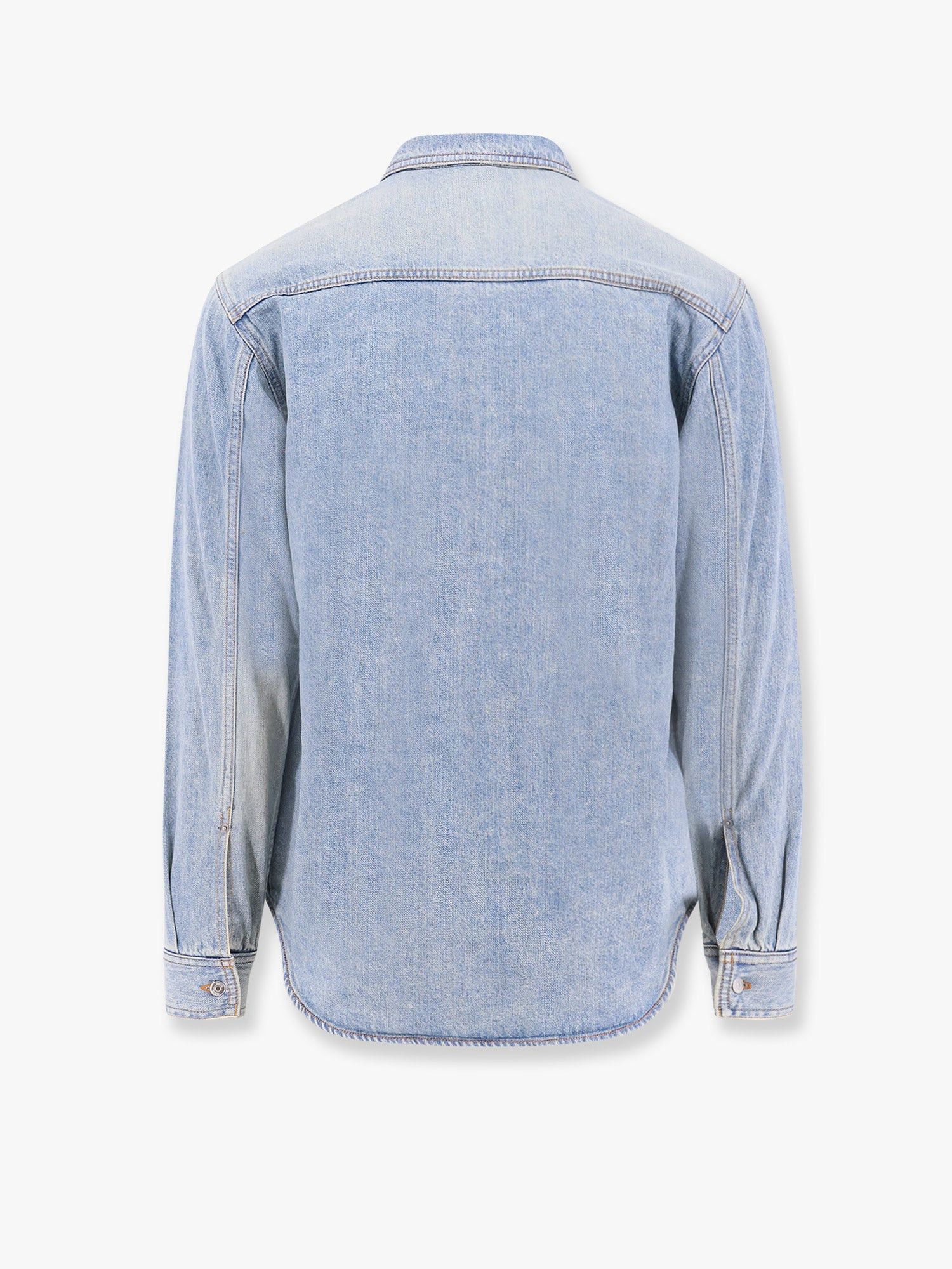 Dior Denim Shirt/Jacket With Madras Lining | Grailed