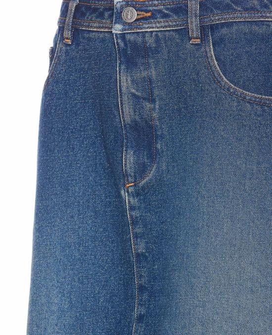 A.P.C. A.P.C. Women Mid Skirts COHFC F06423 IAL Blue Size 25" / US 0 / IT 36 - 3 Thumbnail