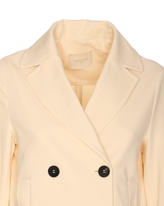 Circolo 1901 CIRCOLO 1901 Women Jackets FD3354 813 Beige Size S / US 4 / IT 40 - 4 Thumbnail