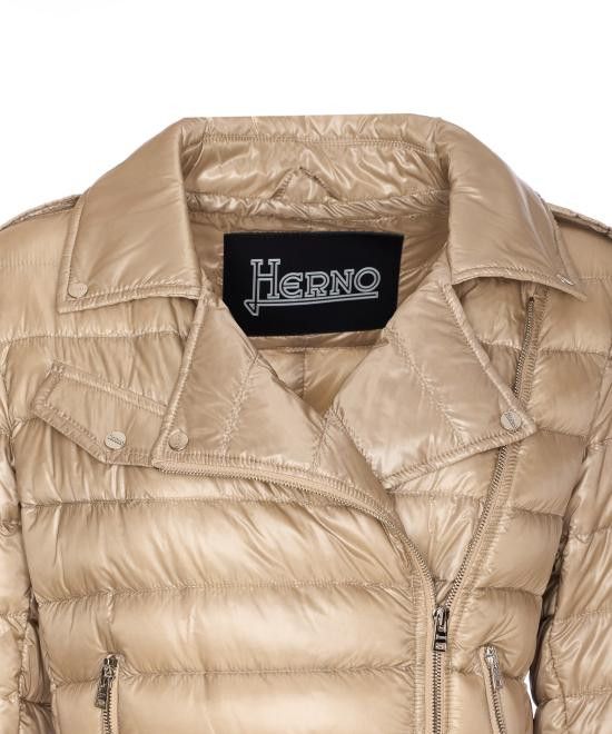 Herno HERNO Women Jackets PI001667D 12017Z1985 Beige Size S / US 4 / IT 40 - 4 Thumbnail