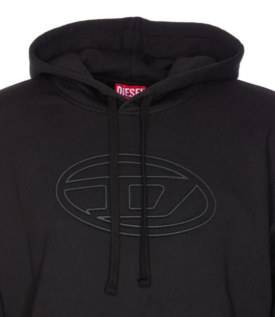 Diesel DIESEL Men Hoodies A03791 0JYYJ9XX Black Size US L / EU 52-54 / 3 - 4 Thumbnail