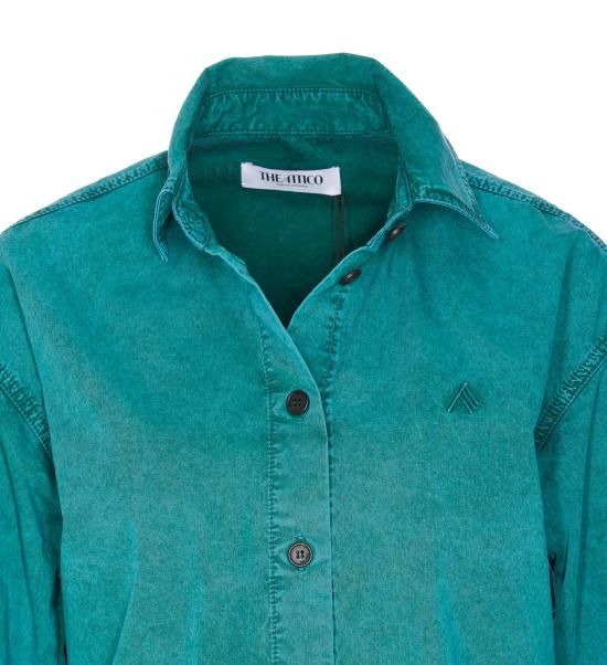 The Attico THE ATTICO Women Jackets 250WCB00074 DDC098AA017 Green Size S / US 4 / IT 40 - 4 Thumbnail