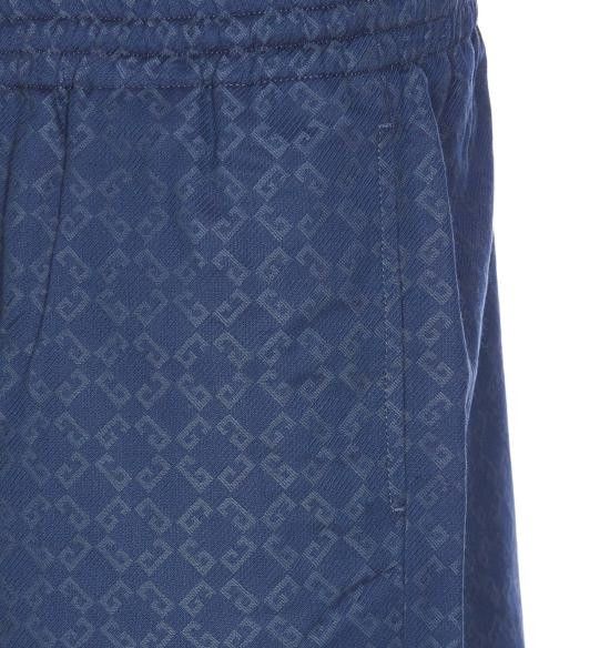 Givenchy GIVENCHY Men Shorts BM51J75YCC 063 Blue Size US 31 - 3 Thumbnail