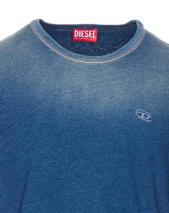 Diesel DIESEL Men T-Shirts A16186 0GIAU01 Blue Size US XL / EU 56 / 4 - 4 Thumbnail