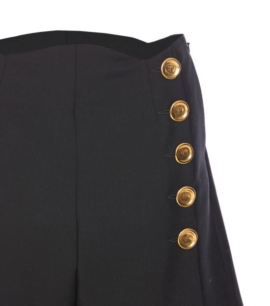 Givenchy GIVENCHY Women Shorts & Burmudas BW515F100H 001 Black Size 26" / US 2 / IT 38 - 4 Thumbnail