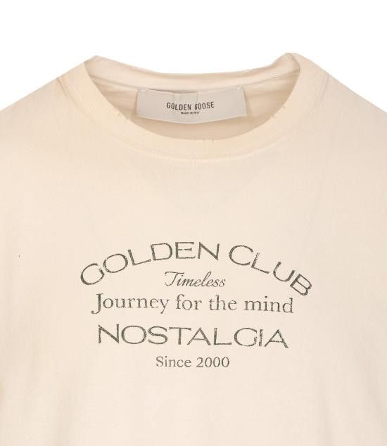 Golden Goose GOLDEN GOOSE Men T-Shirts GMP01220 P00187311421 Beige Size US L / EU 52-54 / 3 - 4 Thumbnail
