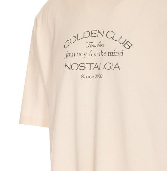 Golden Goose GOLDEN GOOSE Men T-Shirts GMP01220 P00187311421 Beige Size US L / EU 52-54 / 3 - 3 Thumbnail