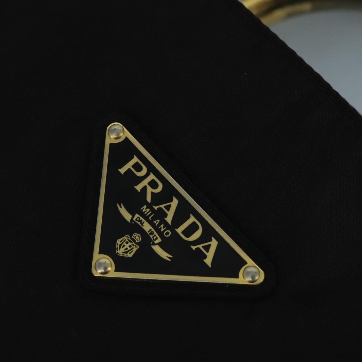 Prada Re-Nylon Black Synthetic Handbag (Pre-Owned) Size ONE SIZE - 14 Thumbnail
