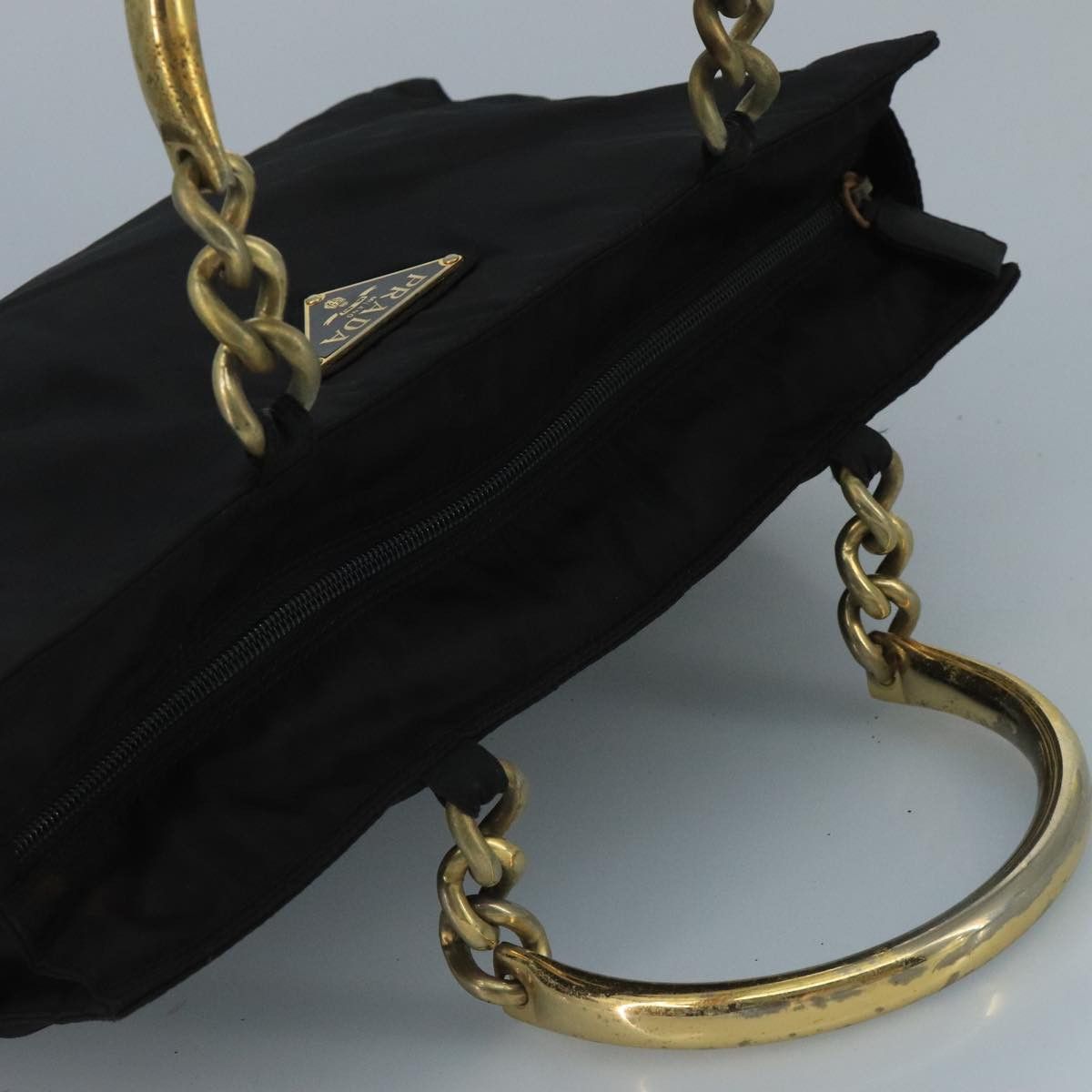Prada Re-Nylon Black Synthetic Handbag (Pre-Owned) Size ONE SIZE - 16 Thumbnail