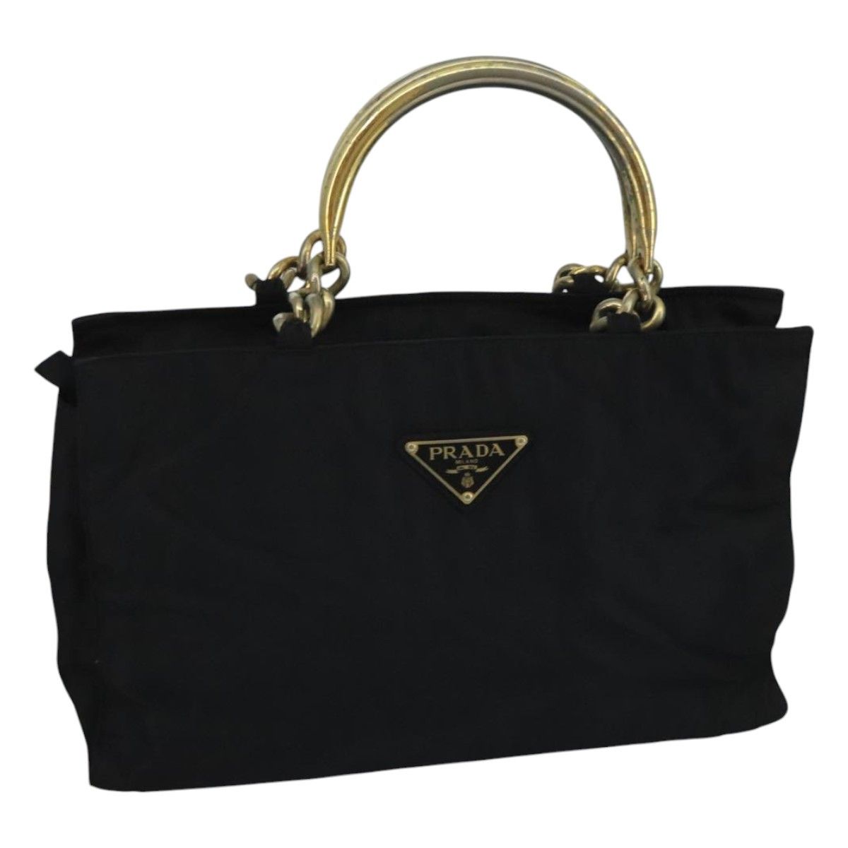 Prada Re-Nylon Black Synthetic Handbag (Pre-Owned) Size ONE SIZE - 17 Thumbnail