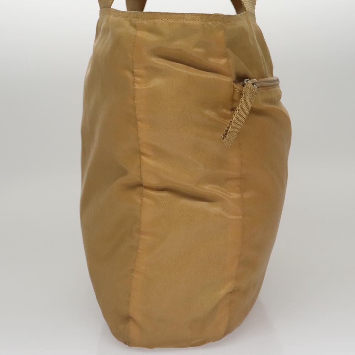 Prada Tessuto Beige Synthetic Tote Bag (Pre-Owned) Size ONE SIZE - 4 Thumbnail