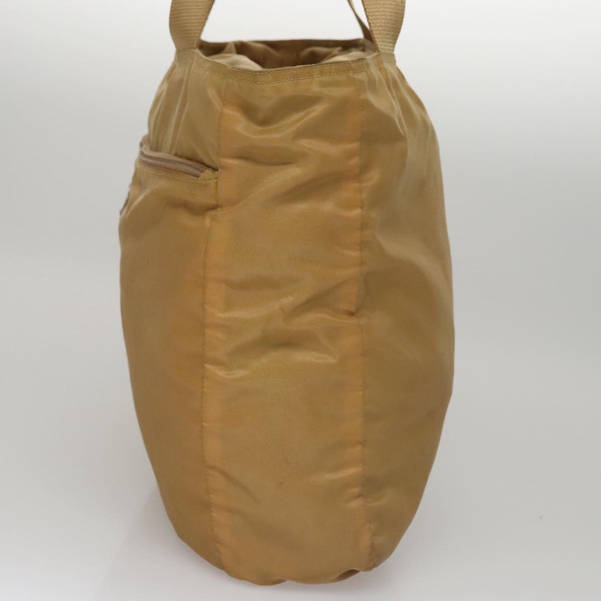 Prada Tessuto Beige Synthetic Tote Bag (Pre-Owned) Size ONE SIZE - 3 Thumbnail