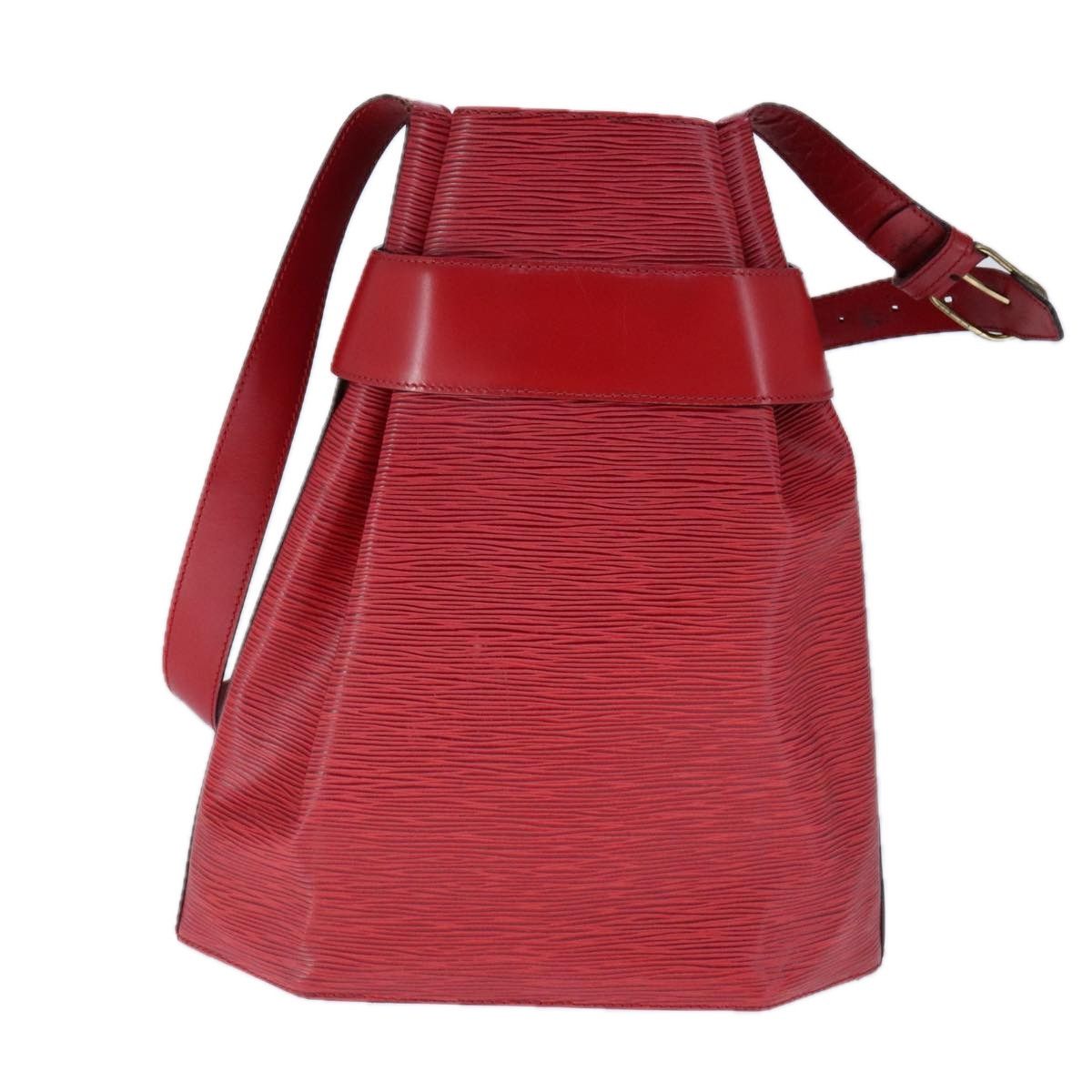 Louis Vuitton Sac D'épaule Red Leather Shoulder Bag (Pre-Owned) Size ONE SIZE - 2 Thumbnail