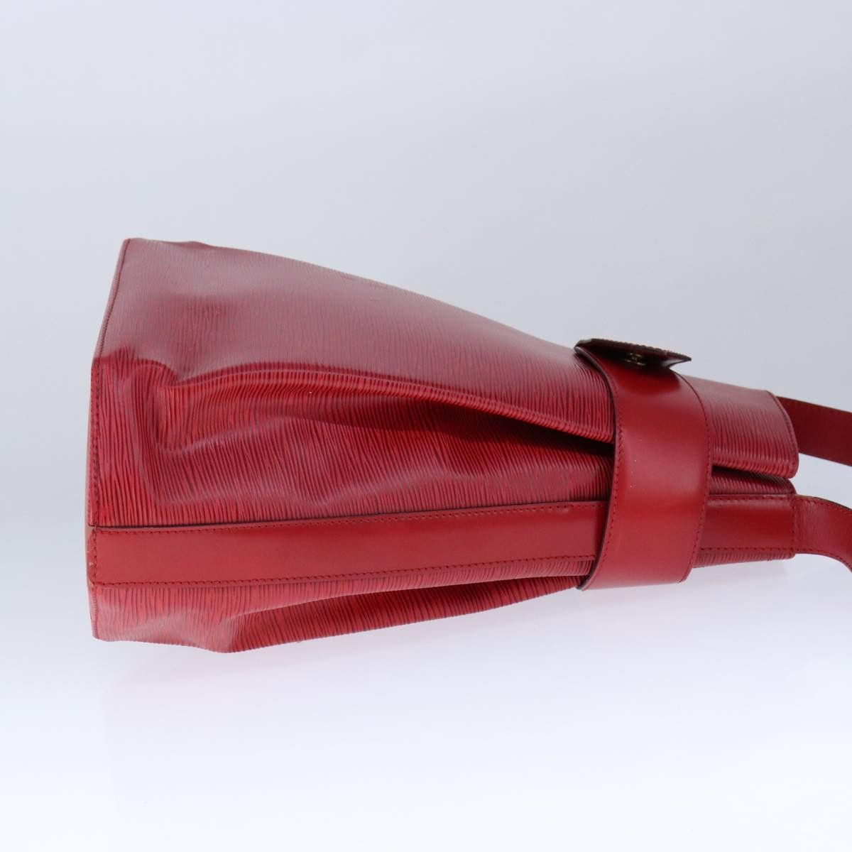 Louis Vuitton Sac D'épaule Red Leather Shoulder Bag (Pre-Owned) Size ONE SIZE - 4 Thumbnail