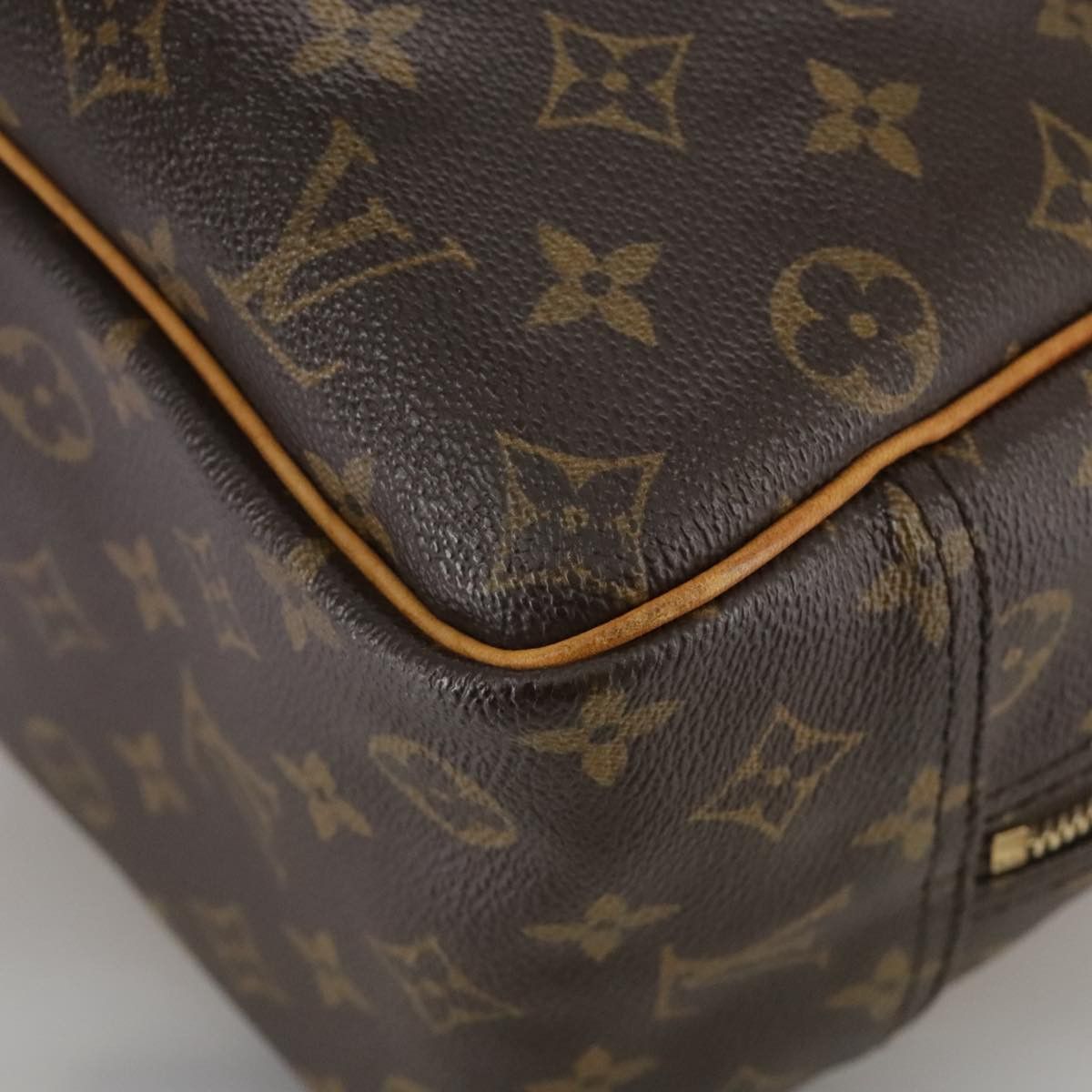 Louis Vuitton Deauville Brown Canvas Handbag (Pre-Owned) Size ONE SIZE - 8 Thumbnail