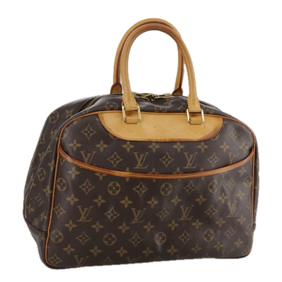 Louis Vuitton Deauville Brown Canvas Handbag (Pre-Owned) Size ONE SIZE - 16 Thumbnail