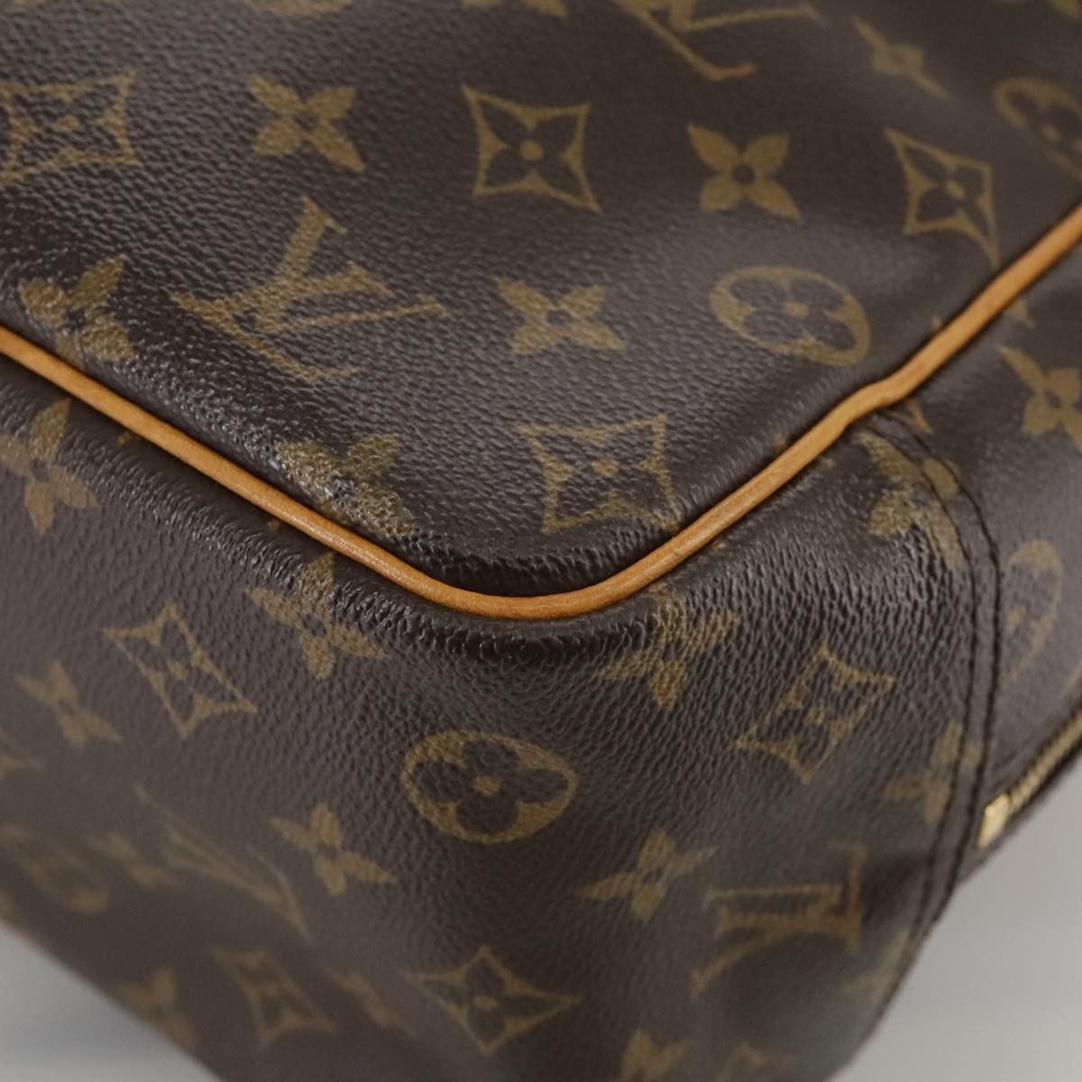 Louis Vuitton Deauville Brown Canvas Handbag (Pre-Owned) Size ONE SIZE - 10 Thumbnail