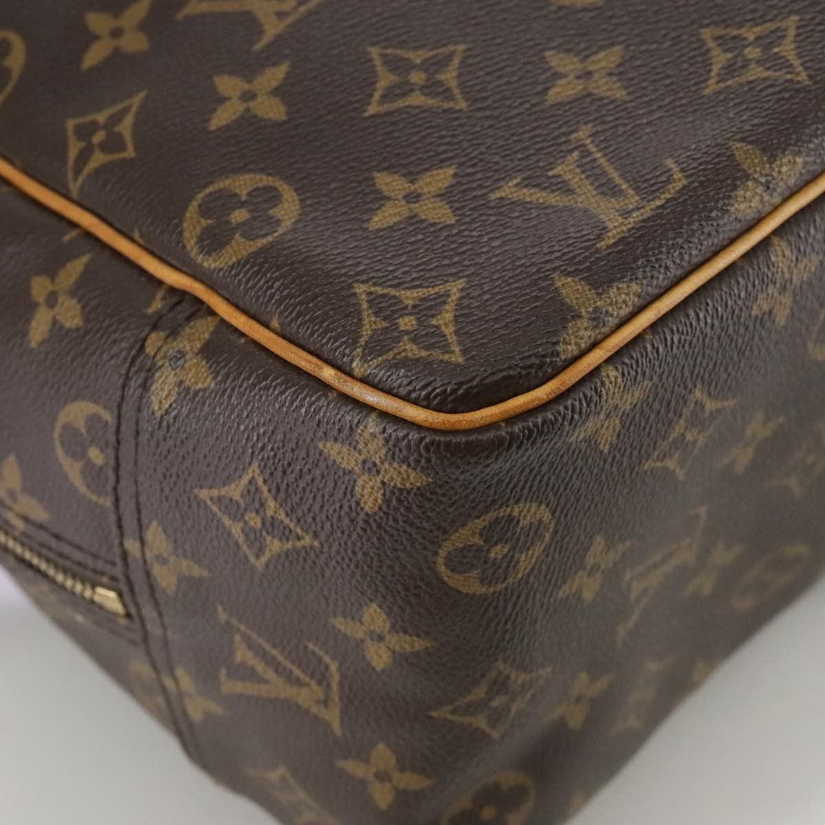 Louis Vuitton Deauville Brown Canvas Handbag (Pre-Owned) Size ONE SIZE - 9 Thumbnail