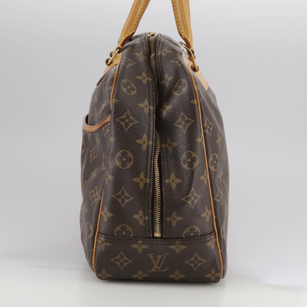 Louis Vuitton Deauville Brown Canvas Handbag (Pre-Owned) Size ONE SIZE - 3 Thumbnail