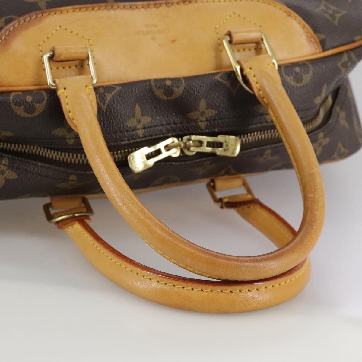 Louis Vuitton Deauville Brown Canvas Handbag (Pre-Owned) Size ONE SIZE - 5 Thumbnail