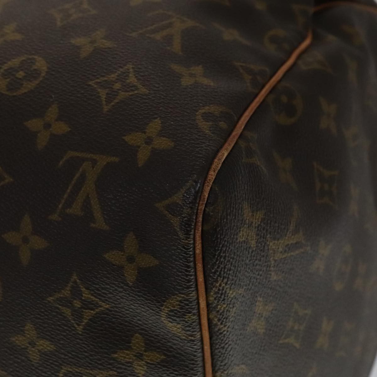 Louis Vuitton Keepall 55 Brown Leather Travel Bag (Pre-Owned) Size ONE SIZE - 10 Thumbnail