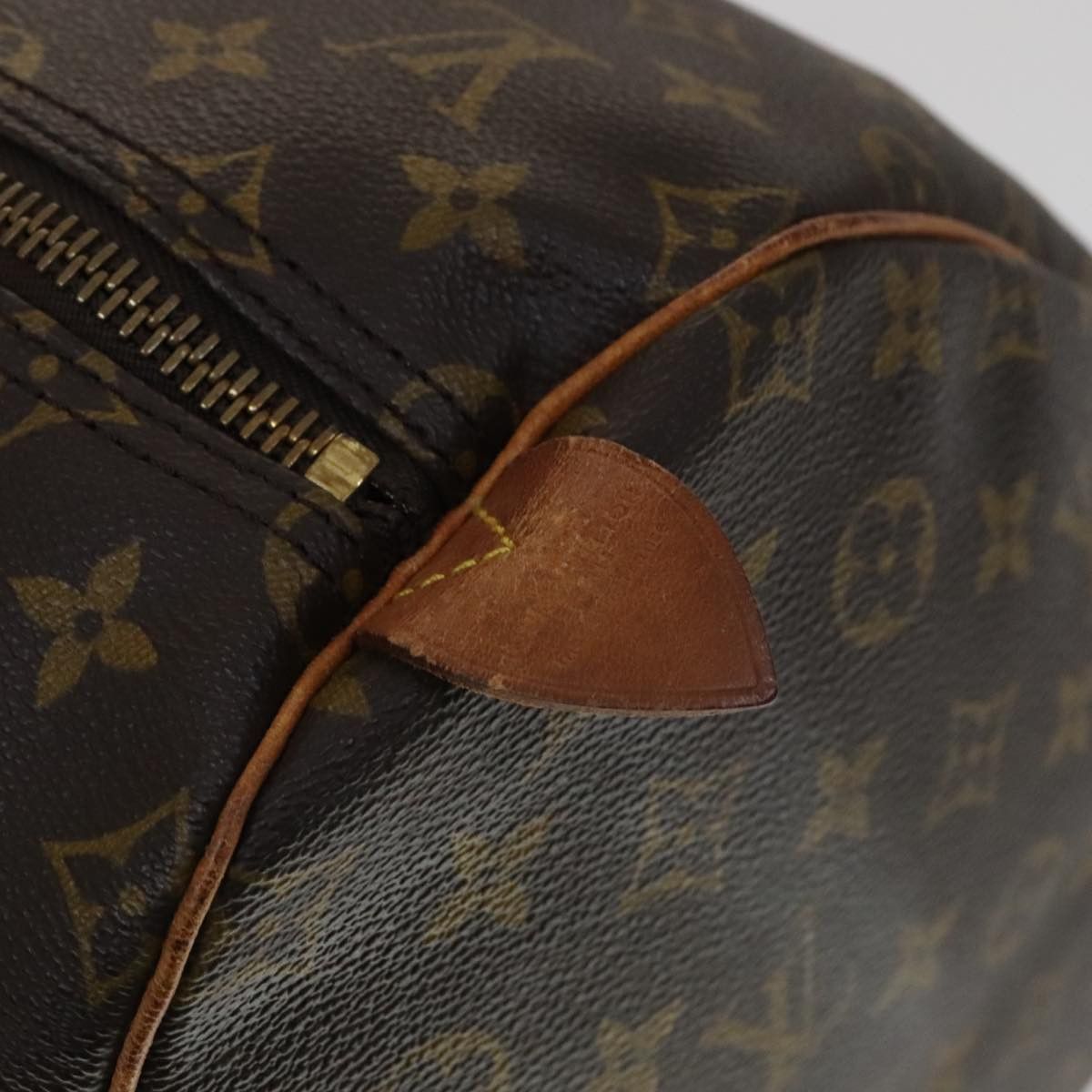 Louis Vuitton Keepall 55 Brown Leather Travel Bag (Pre-Owned) Size ONE SIZE - 15 Thumbnail