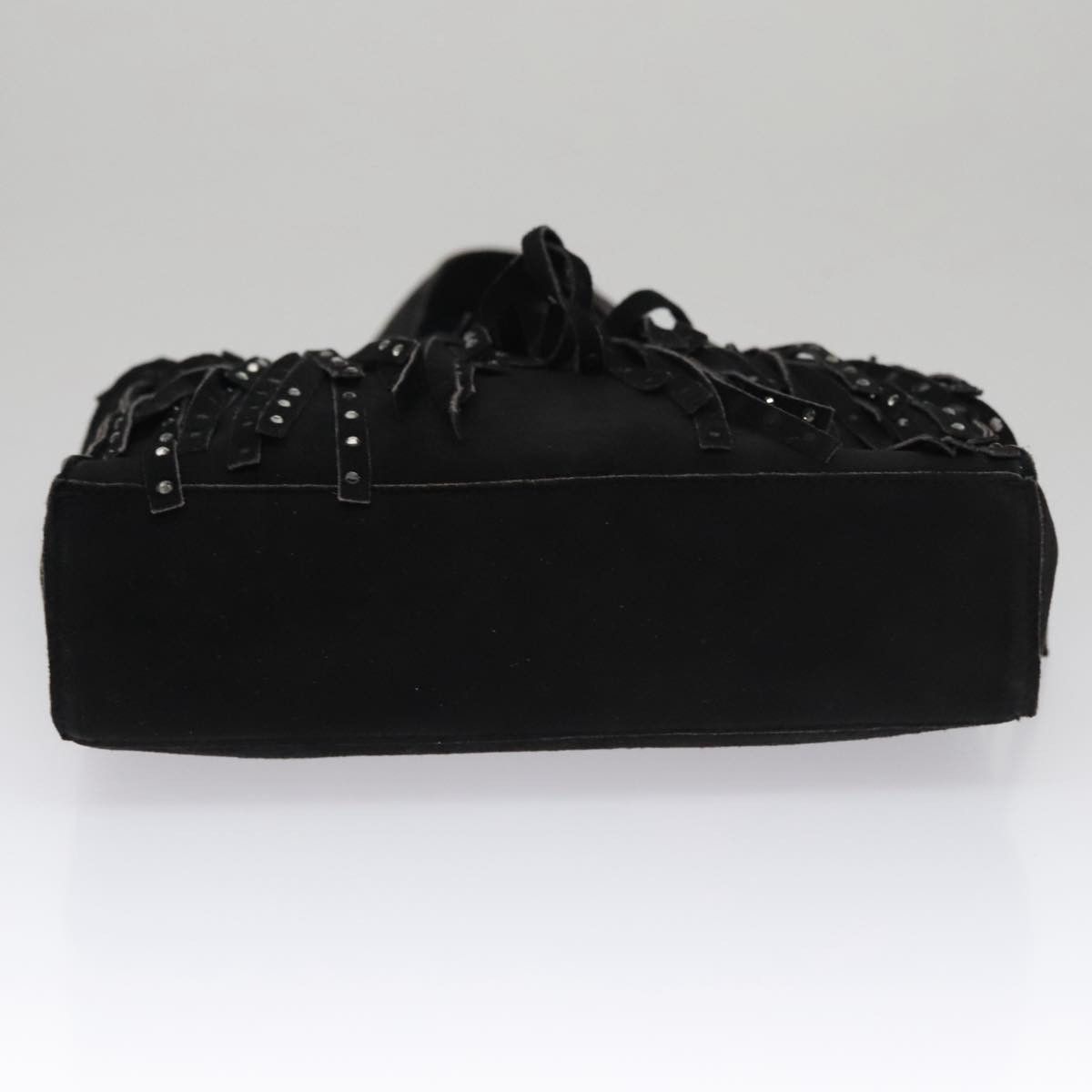 Chanel Black Suede Tote Bag (Pre-Owned) Size ONE SIZE - 16 Thumbnail