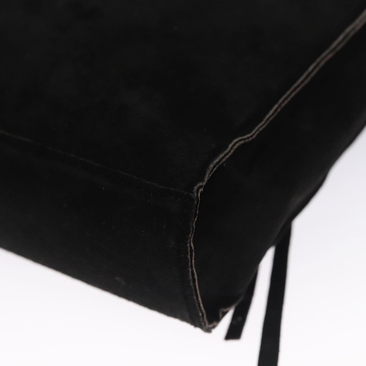 Chanel Black Suede Tote Bag (Pre-Owned) Size ONE SIZE - 9 Thumbnail