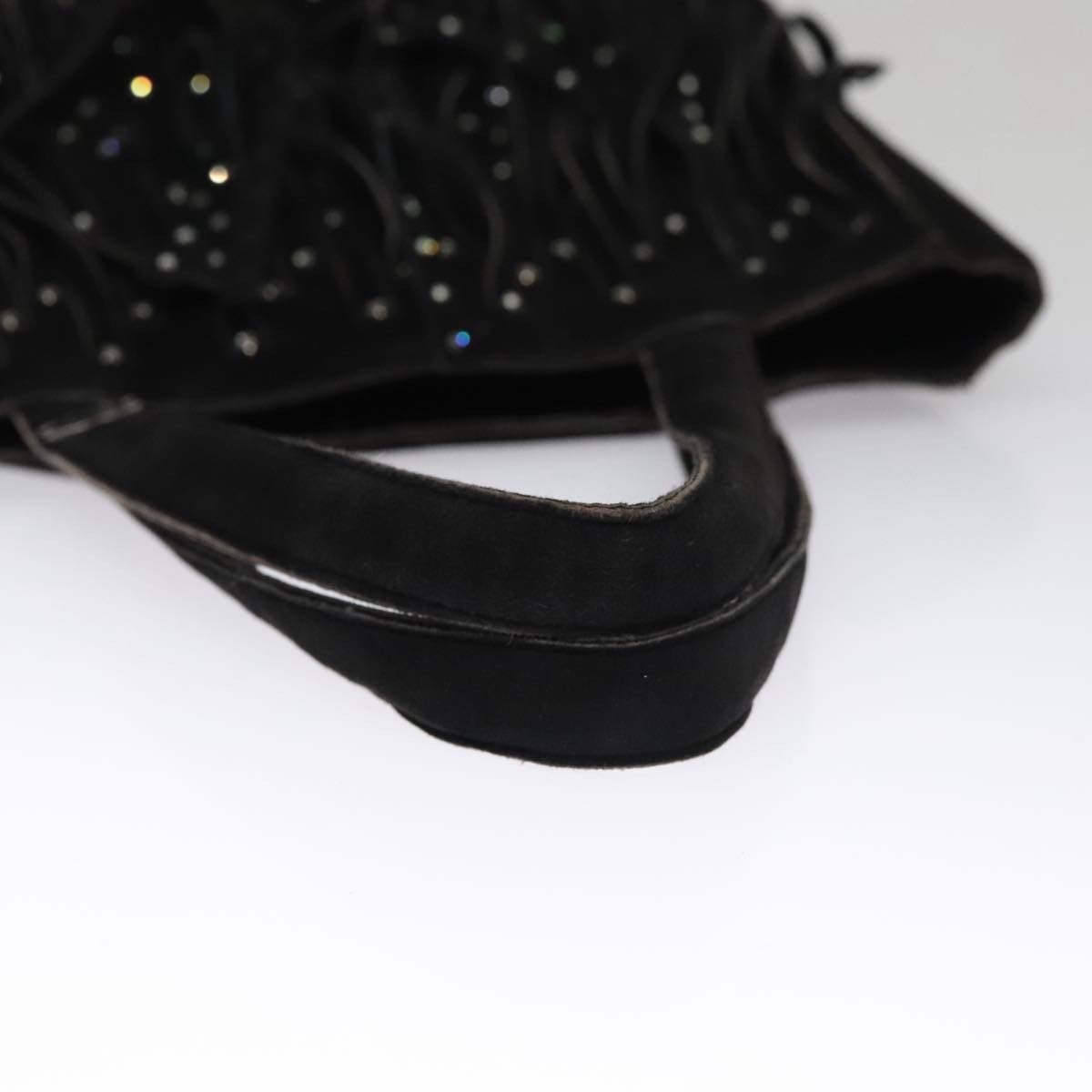 Chanel Black Suede Tote Bag (Pre-Owned) Size ONE SIZE - 5 Thumbnail