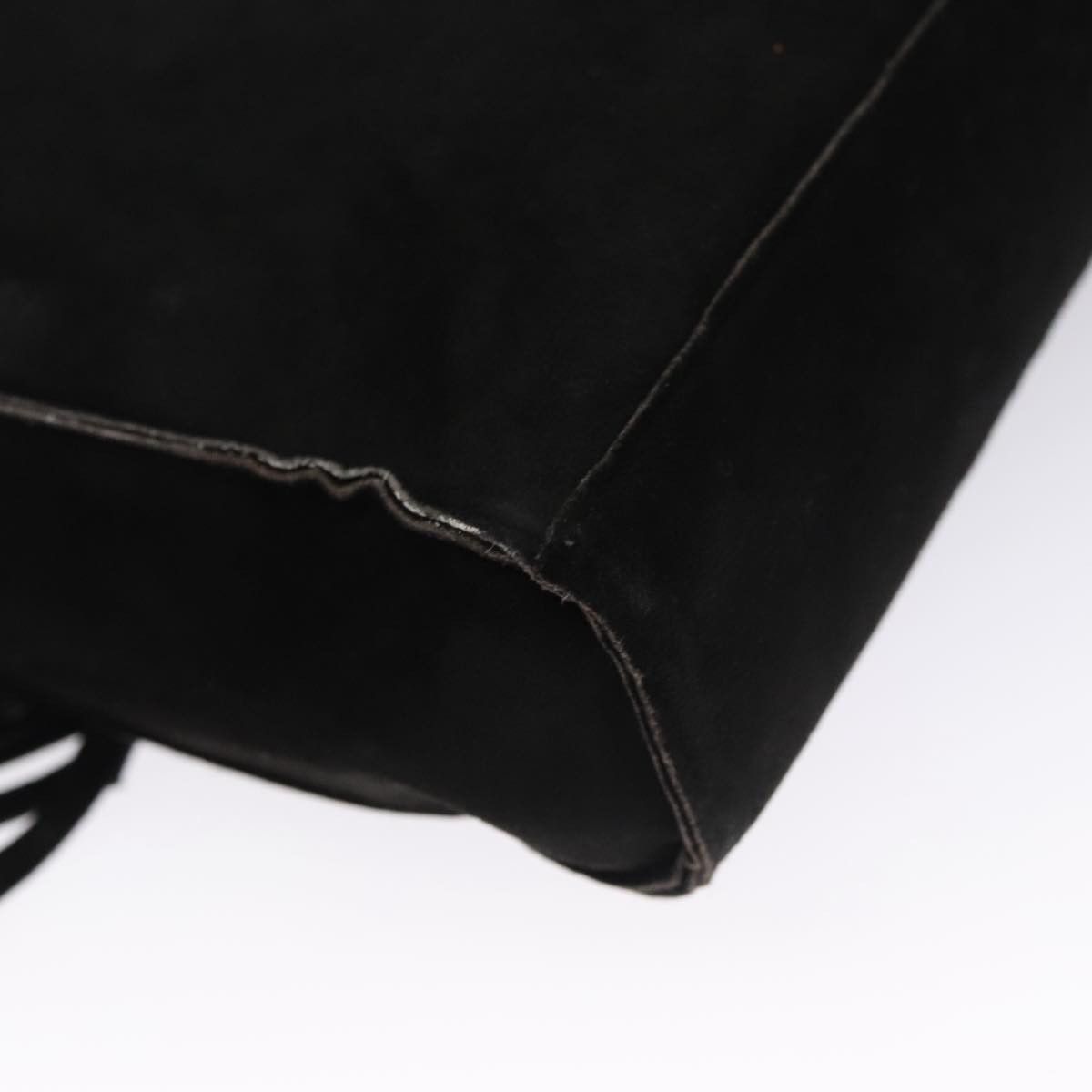 Chanel Black Suede Tote Bag (Pre-Owned) Size ONE SIZE - 10 Thumbnail