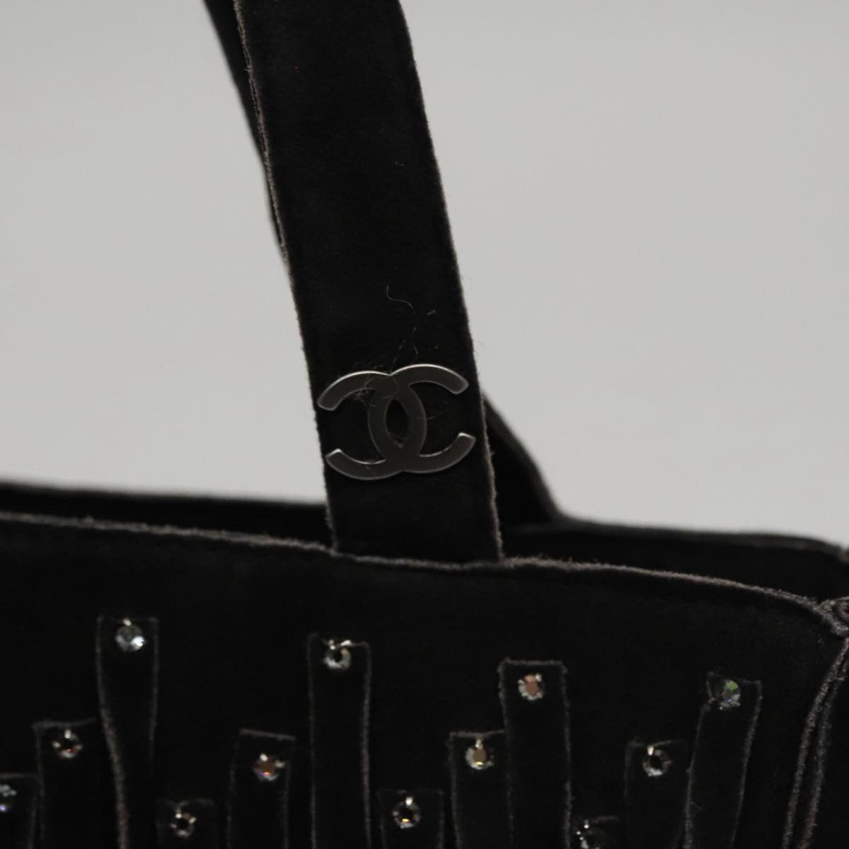 Chanel Black Suede Tote Bag (Pre-Owned) Size ONE SIZE - 17 Thumbnail