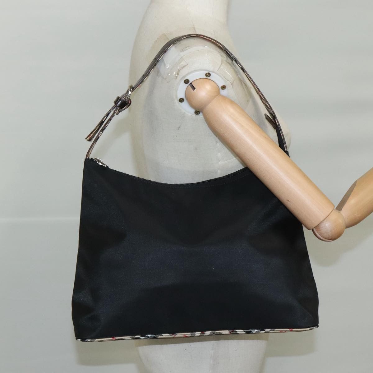 Burberry Blue Label Black Synthetic Tote Bag (Pre-Owned) Size ONE SIZE - 14 Thumbnail