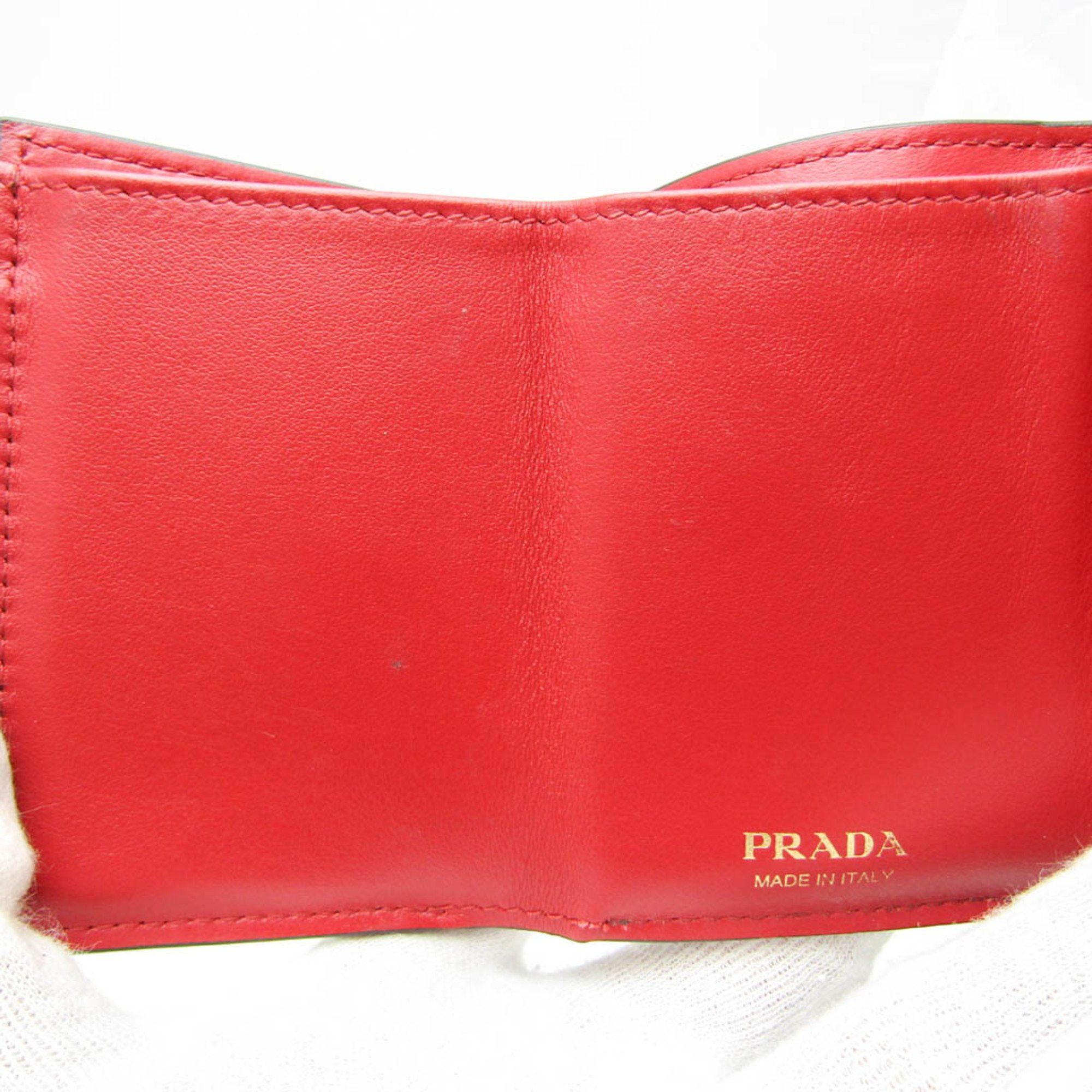 Prada Saffiano Black Leather Wallet (Pre-Owned) Size ONE SIZE - 11 Thumbnail