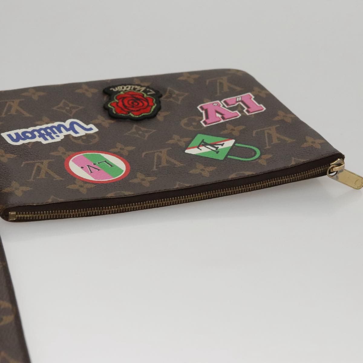 Louis Vuitton City Brown Canvas Clutch Bag (Pre-Owned) Size ONE SIZE - 15 Thumbnail