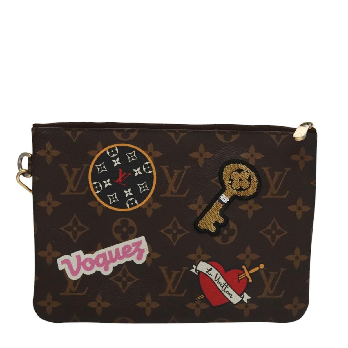 Louis Vuitton City Brown Canvas Clutch Bag (Pre-Owned) Size ONE SIZE - 2 Thumbnail